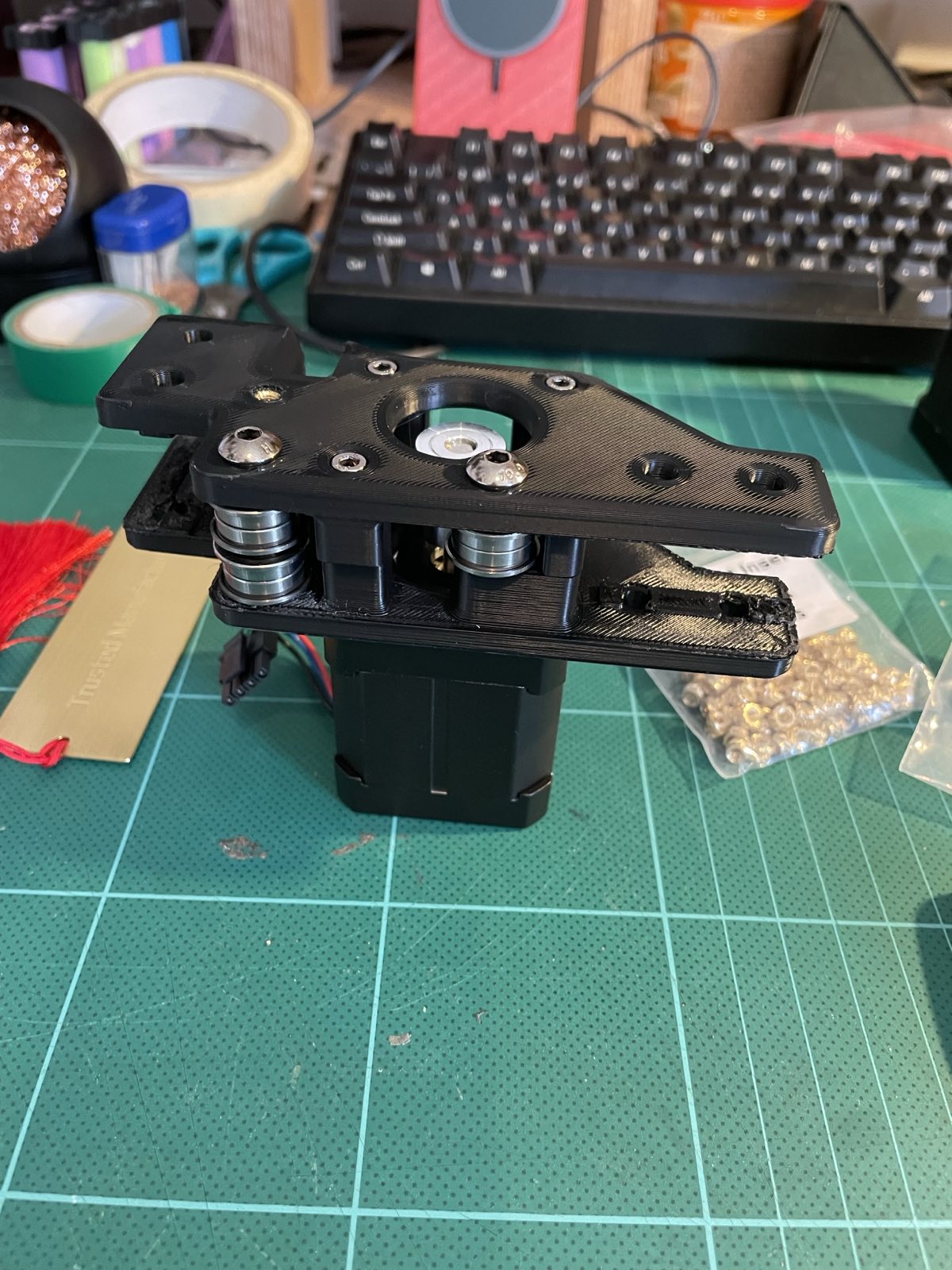 assembled A drive