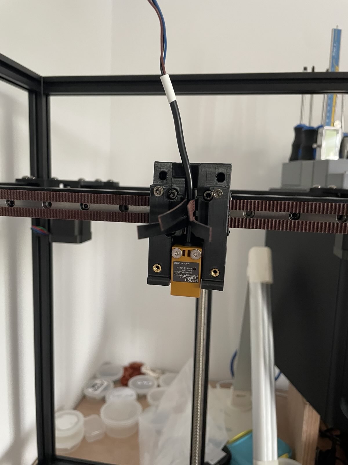 bare Trident carriage with Omron probe