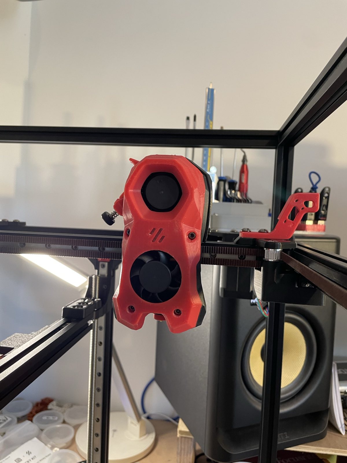 Voron Stealthburner toolhead with warping